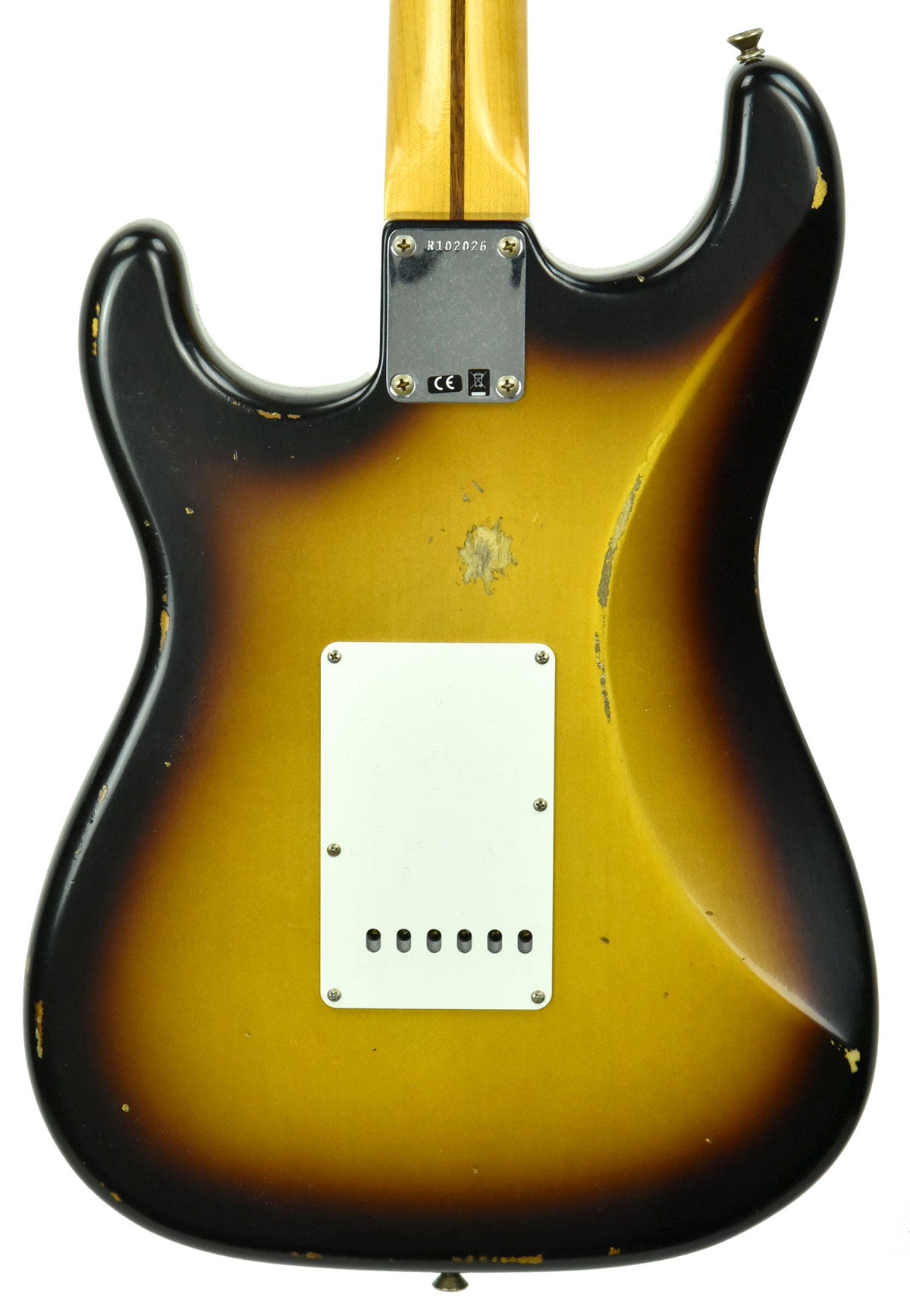 Fender Custom Shop 1957 Stratocaster Relic 2 Tone Sunburst R102026