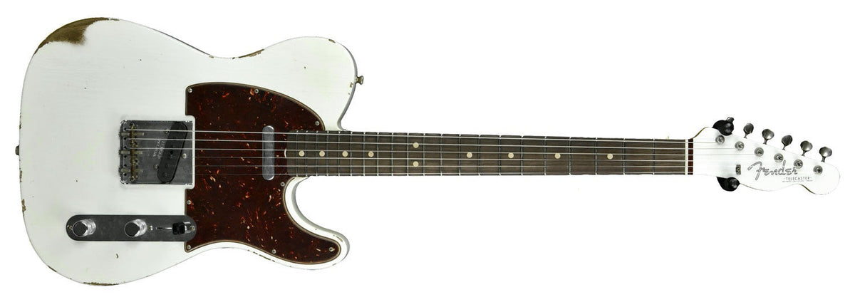 Fender Custom Shop NAMM LTD 63 Telecaster Relic Olympic White CZ542872