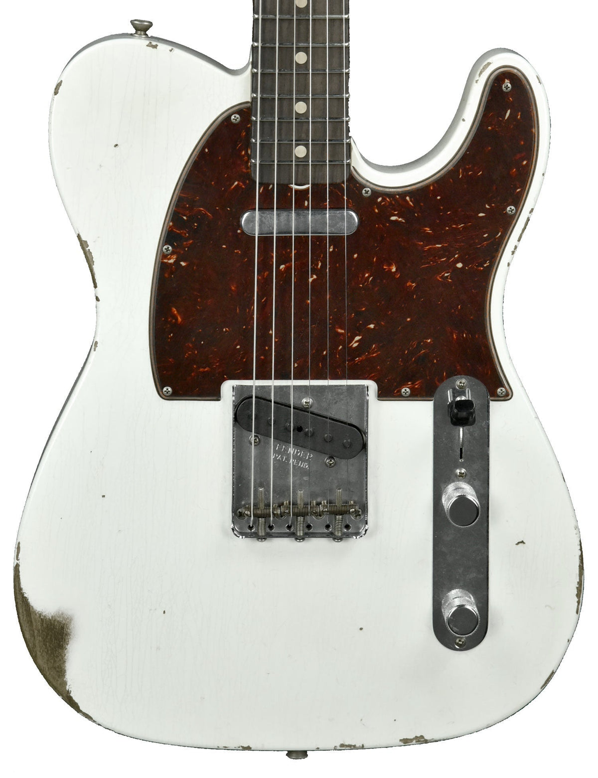 Fender Custom Shop NAMM LTD 63 Telecaster Relic Olympic White CZ542872