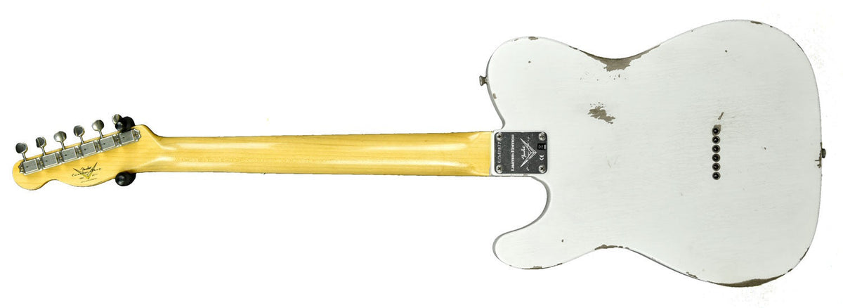 Fender Custom Shop NAMM LTD 63 Telecaster Relic Olympic White CZ542872