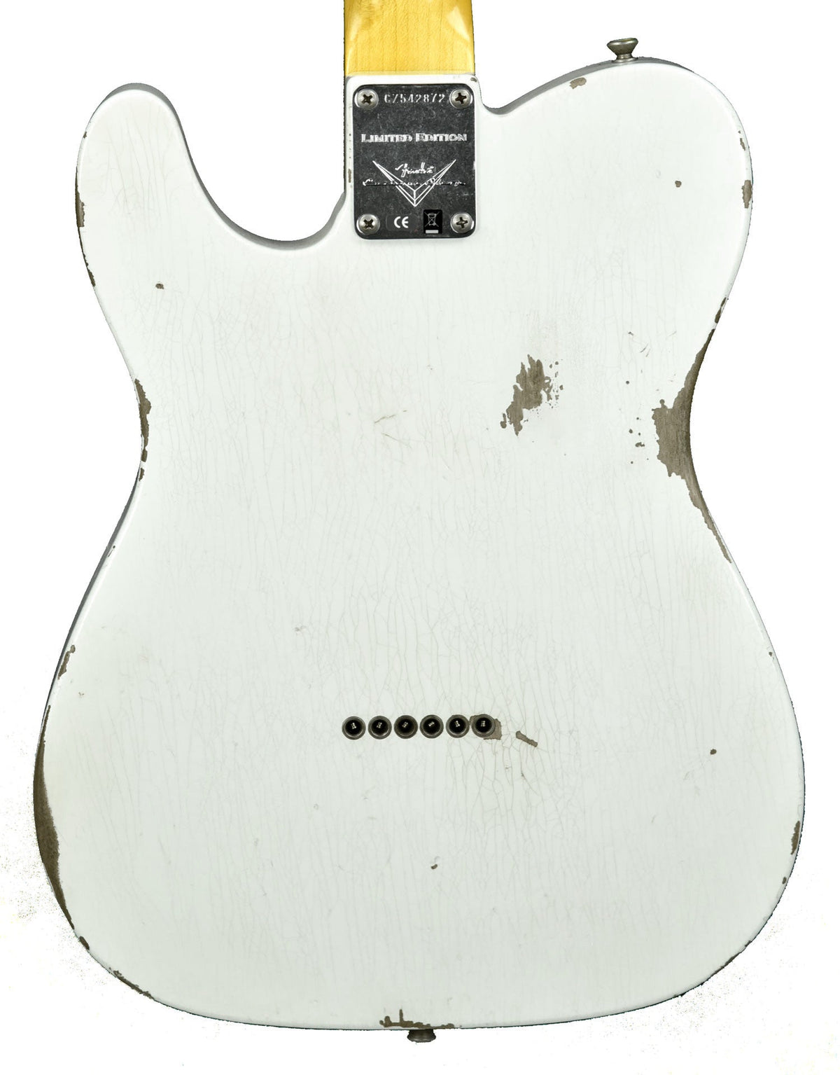 Fender Custom Shop NAMM LTD 63 Telecaster Relic Olympic White CZ542872