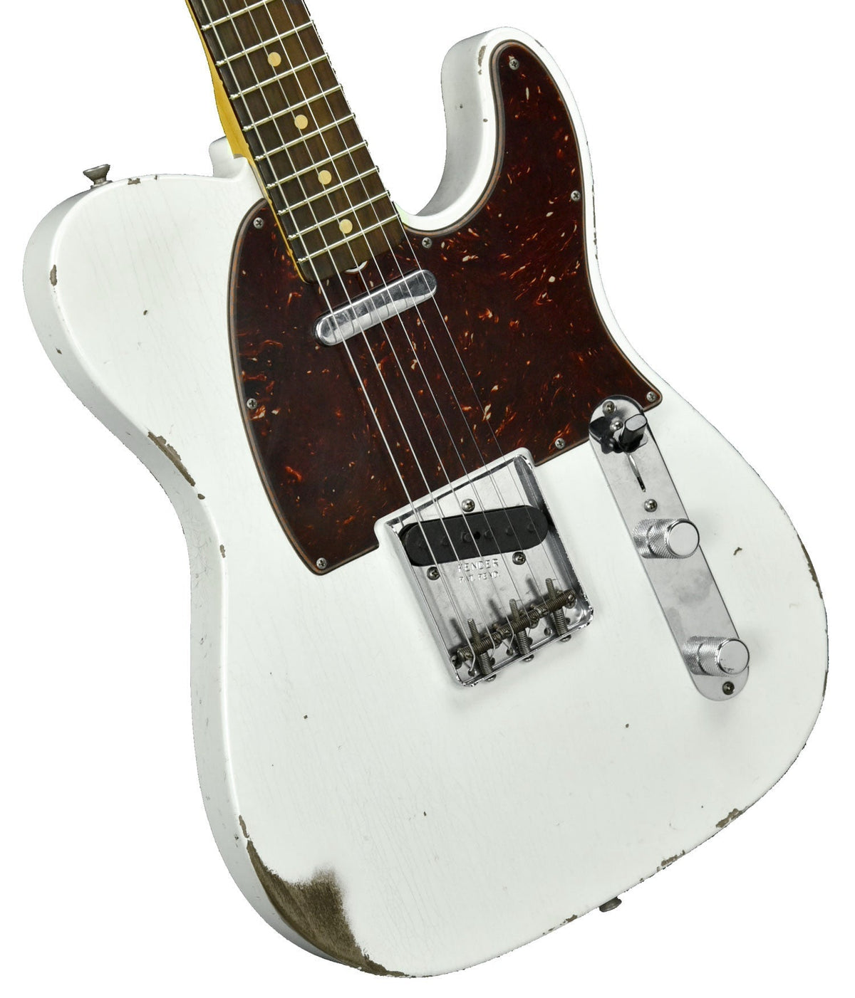 Fender Custom Shop NAMM LTD 63 Telecaster Relic Olympic White CZ542872