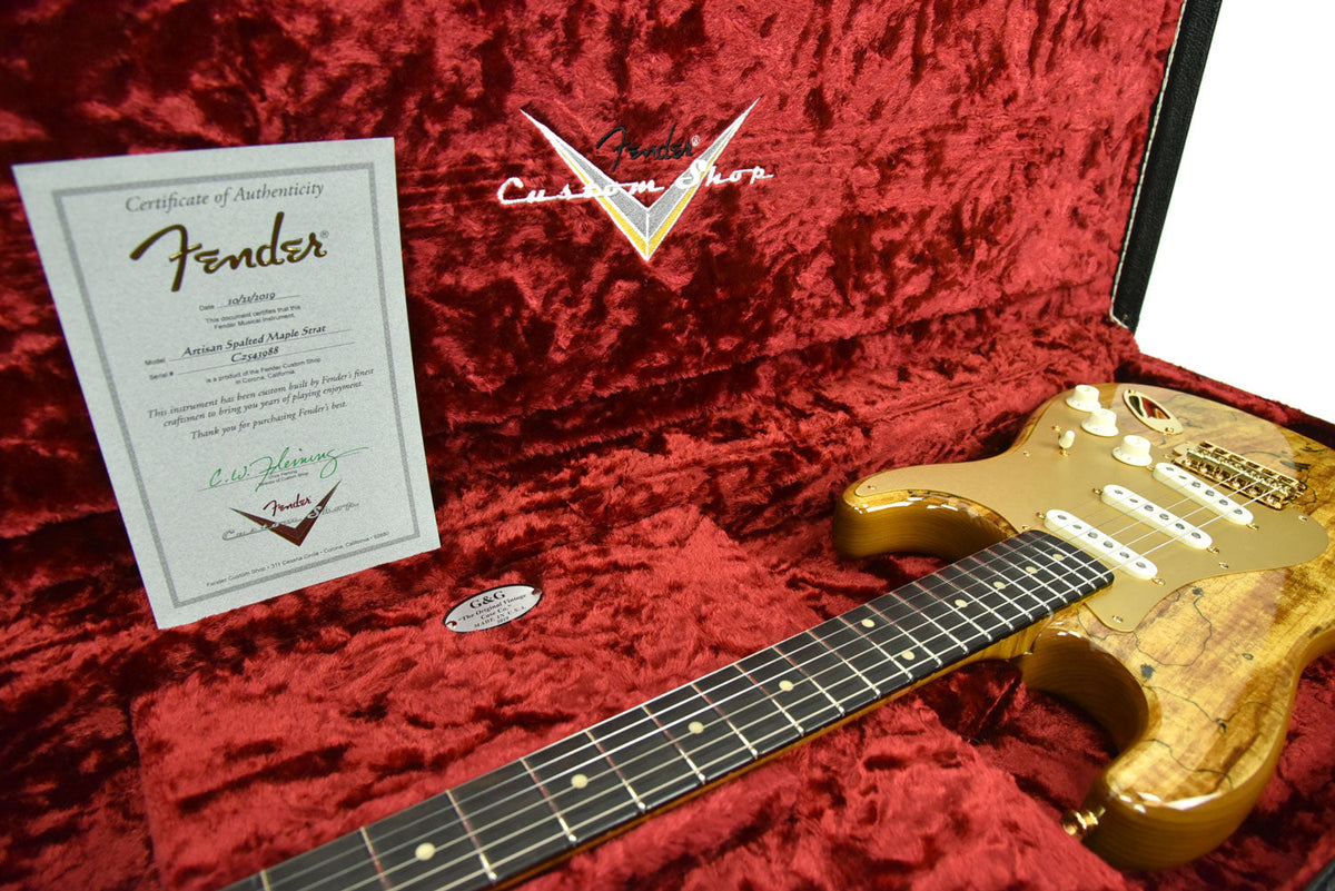 Fender Custom Shop Artisan Spalted Maple Stratocaster CZ543988