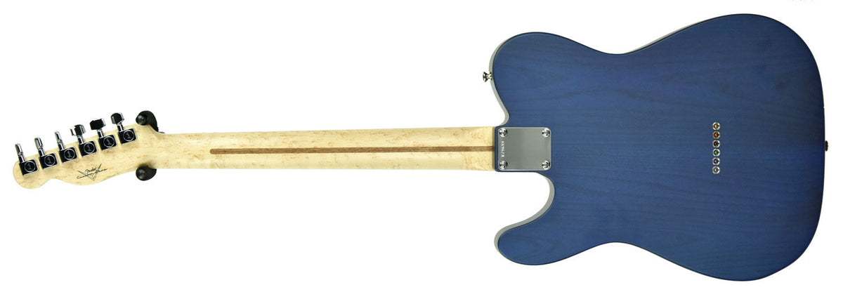 Used Fender Custom Shop Custom Deluxe Telecaster in Trans Cobalt Blue R79693