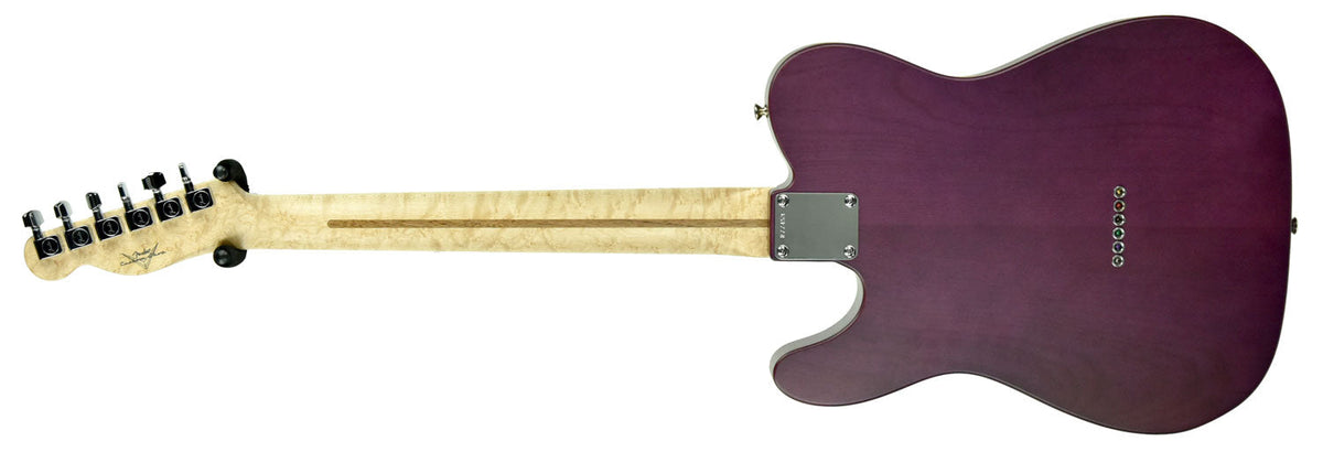 Used Fender Custom Shop Custom Deluxe Telecaster in Trans Purple R77453