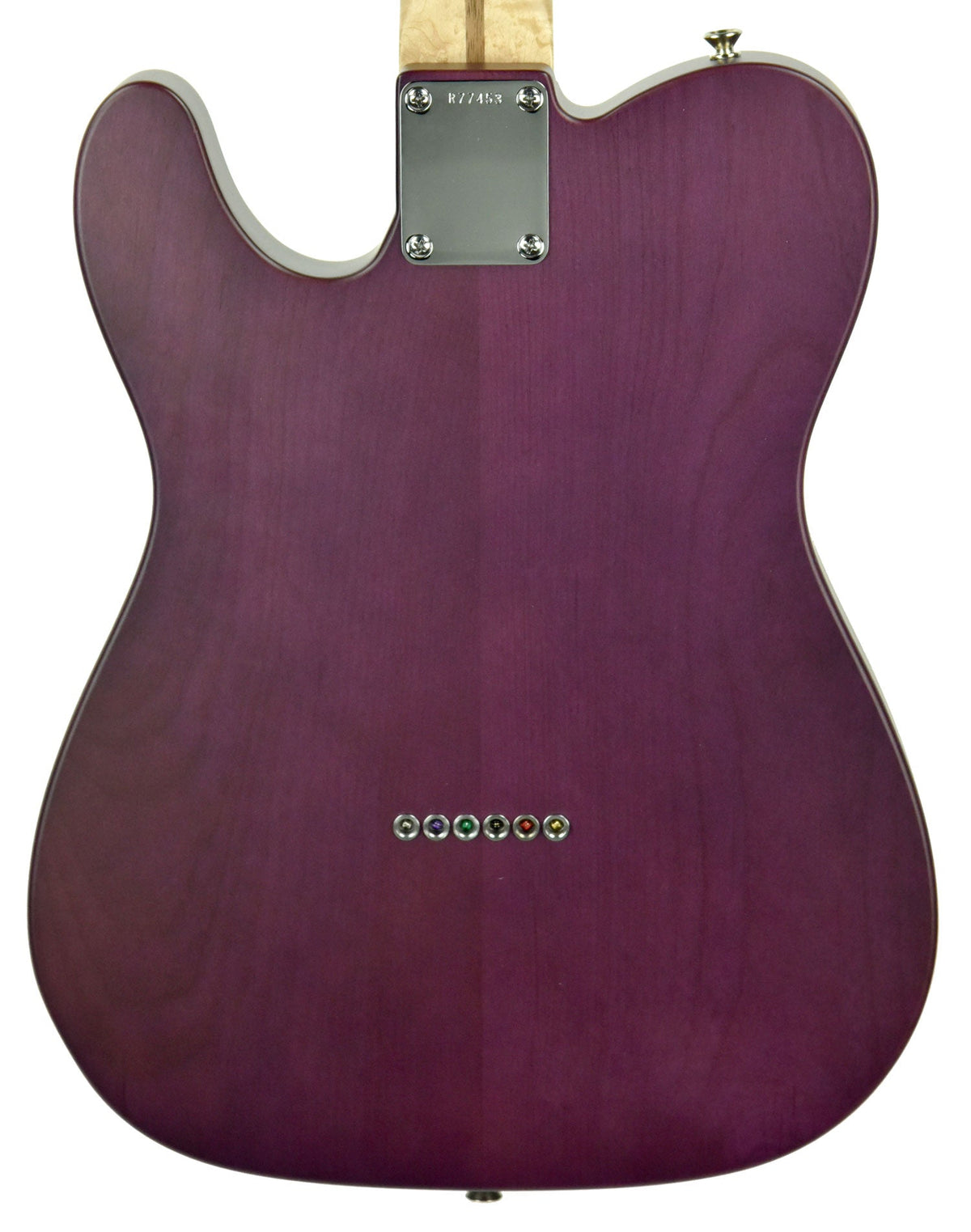 Used Fender Custom Shop Custom Deluxe Telecaster in Trans Purple R77453