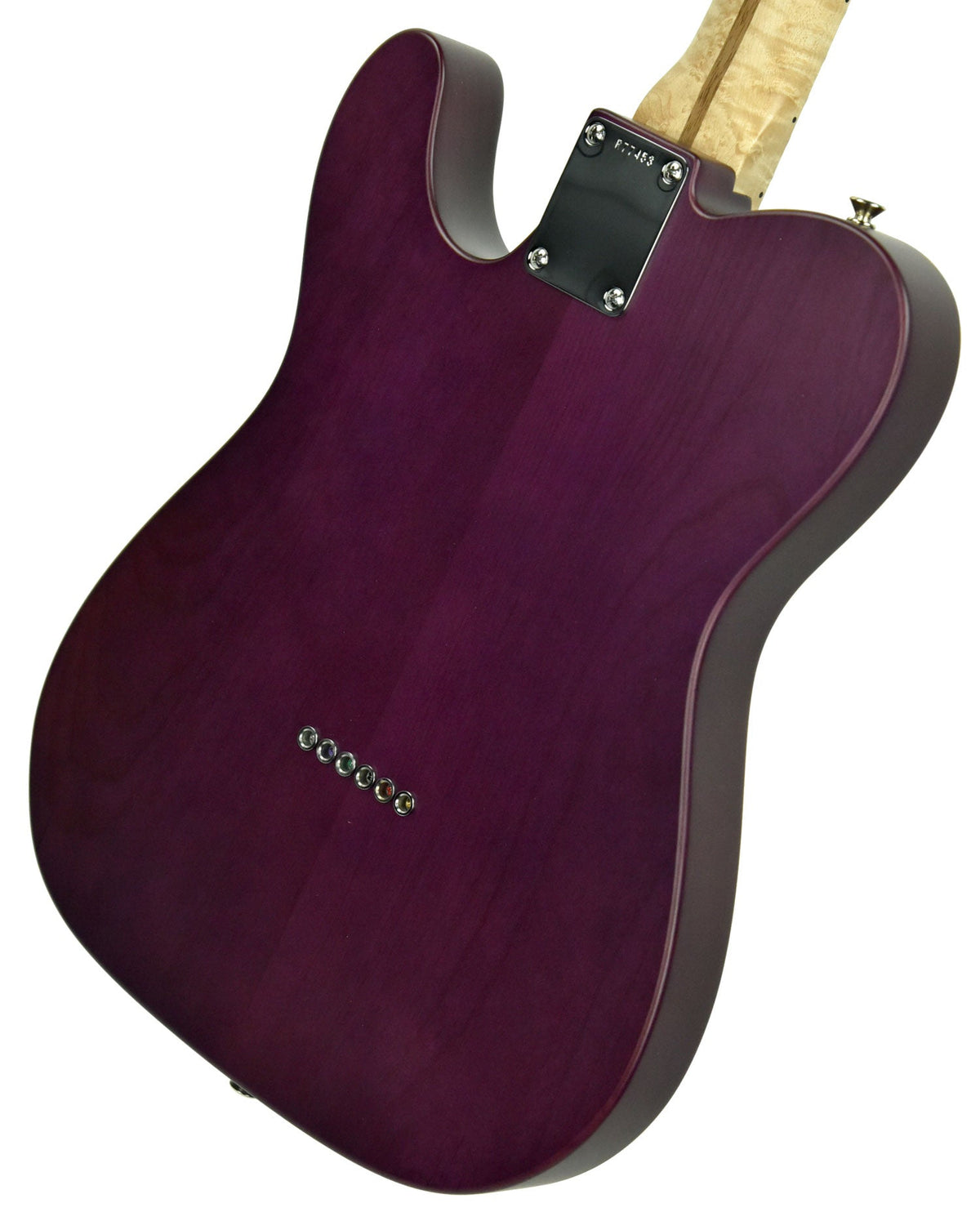 Used Fender Custom Shop Custom Deluxe Telecaster in Trans Purple R77453