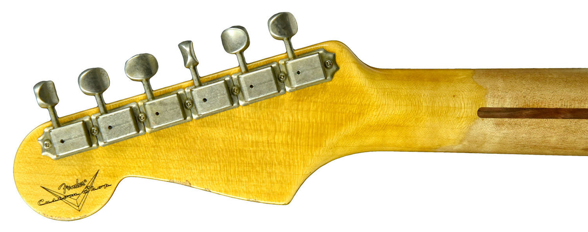 Fender Custom Shop Ancho Poblano Stratocaster Relic in Opaque White Blonde CZ544942