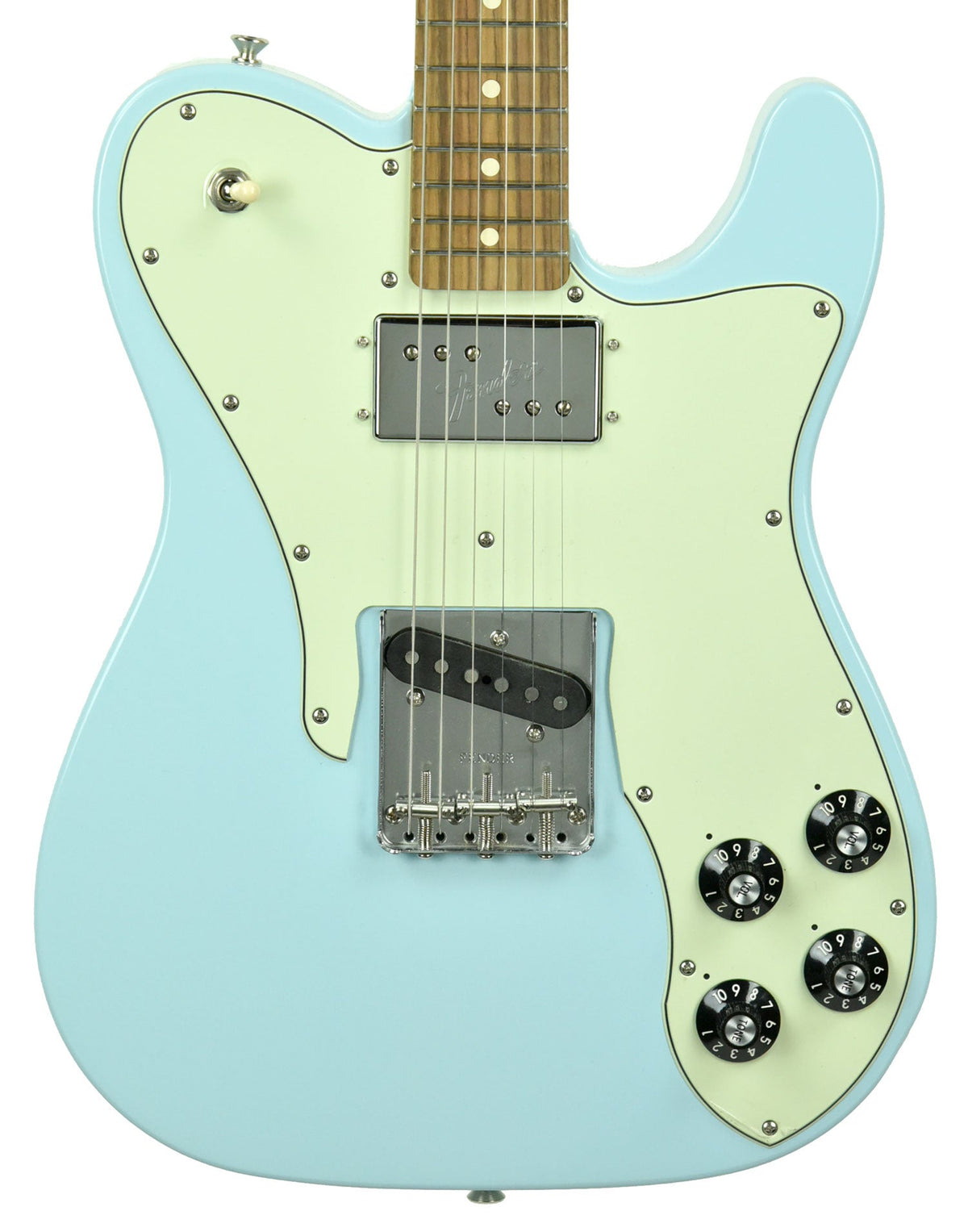 Fender Vintera 70s Telecaster Custom in Sonic Blue MX19166419