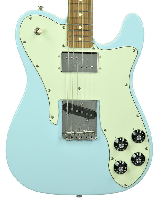 Fender Vintera 70s Telecaster Custom in Sonic Blue MX19166419