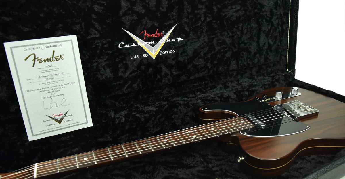 Used Fender Custom Shop Ltd Rosewood Telecaster Closet Classic CZ521866