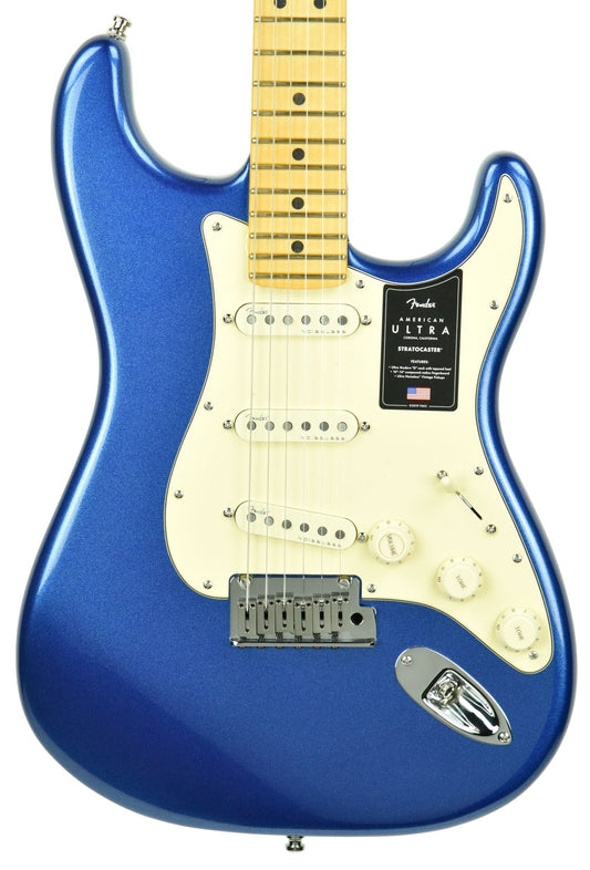 Fender American Ultra Stratocaster in Cobra Blue US19096856