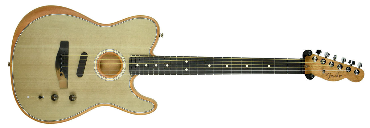 Fender American Acoustasonic Telecaster in Sonic Gray US197475