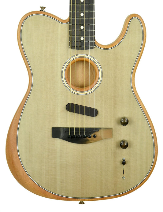 Fender American Acoustasonic Telecaster in Sonic Gray US197475