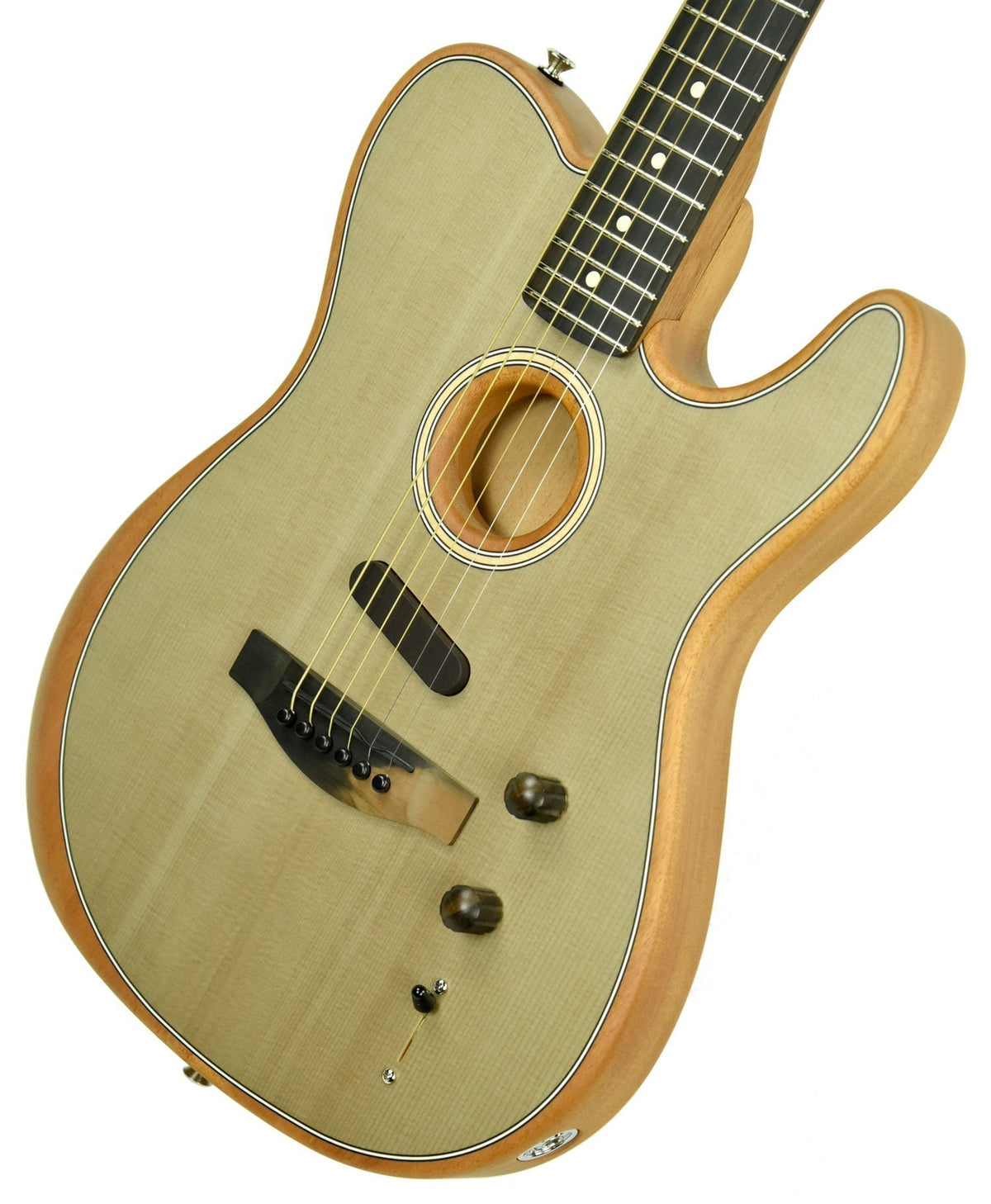 Fender American Acoustasonic Telecaster in Sonic Gray US197475