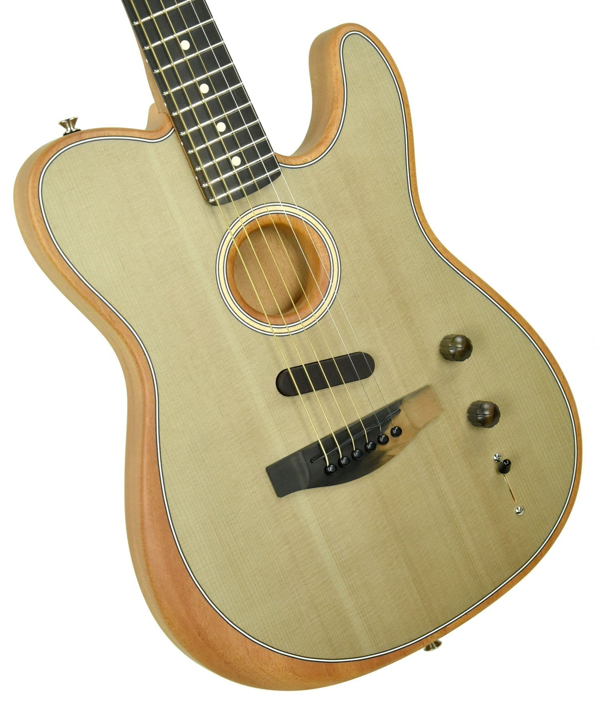 Fender American Acoustasonic Telecaster in Sonic Gray US197475