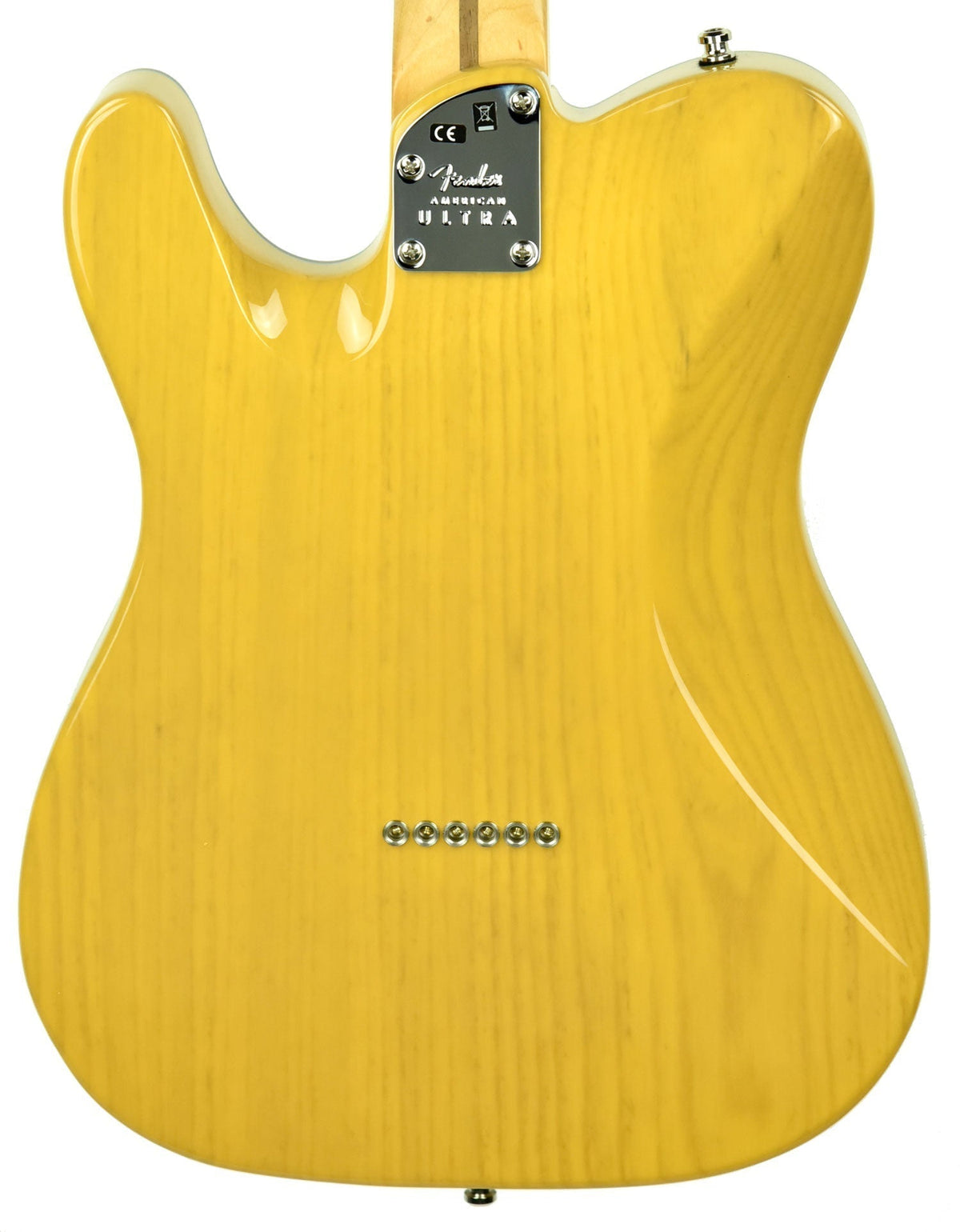 Fender American Ultra Telecaster in Butterscotch Blonde US19079457