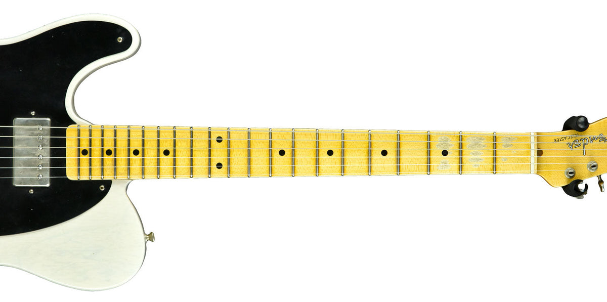 Used Fender Custom Shop 52 Telecaster Lefty Strung Righty Journeyman Relic in White Blonde R100193