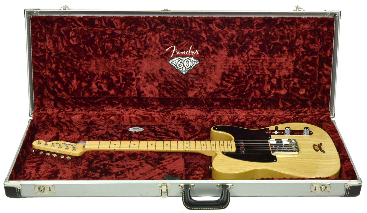 Used Fender USA 60th Anniversary Telecaster in Natural 56019