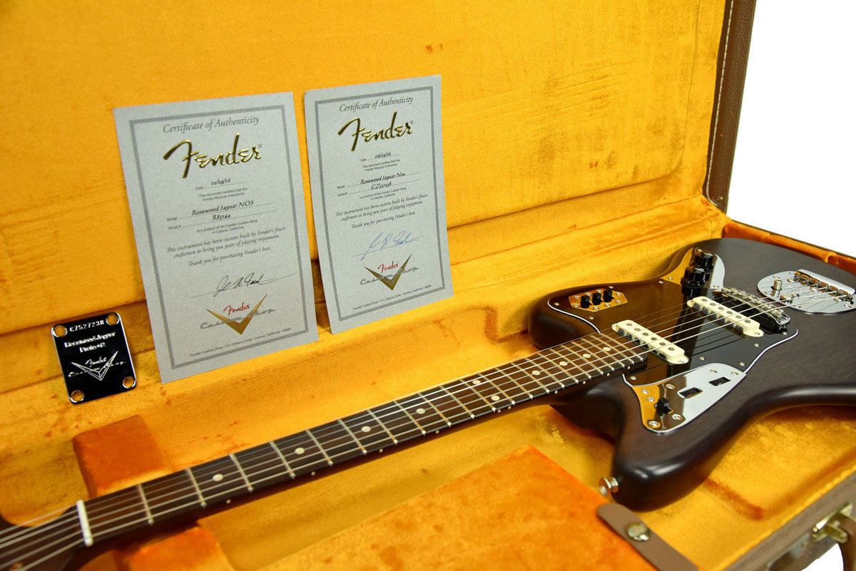 Used Fender Custom Shop Rosewood Jaguar Masterbuilt by Greg Fessler