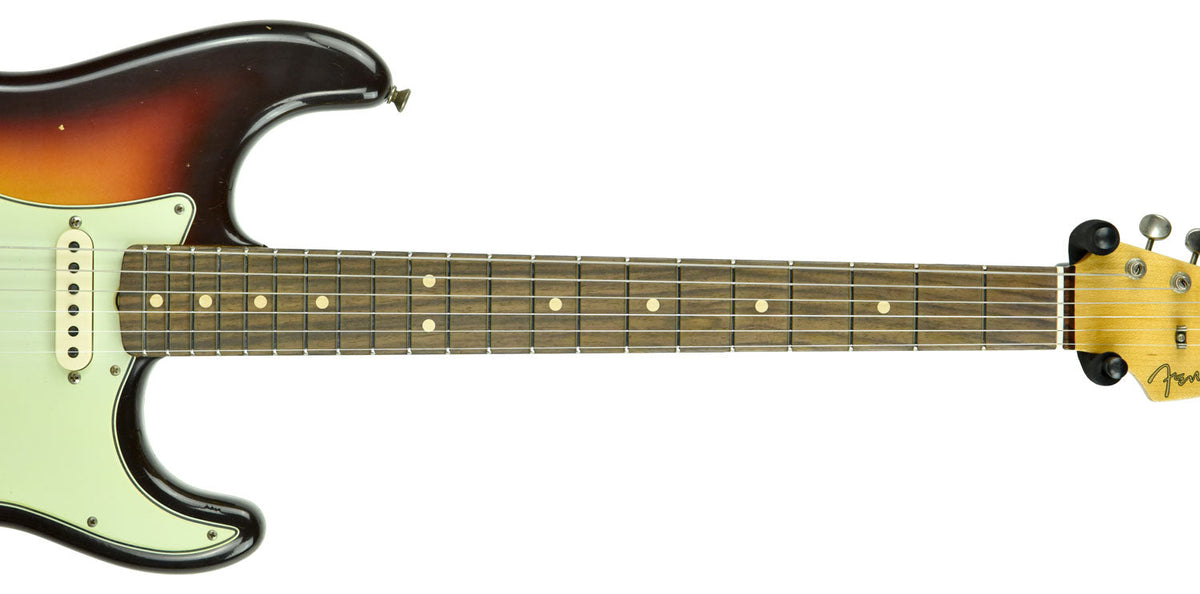 Fender Custom Shop 63 Stratocaster Journeyman Relic Chocolate Three Tone Sunburst R103720