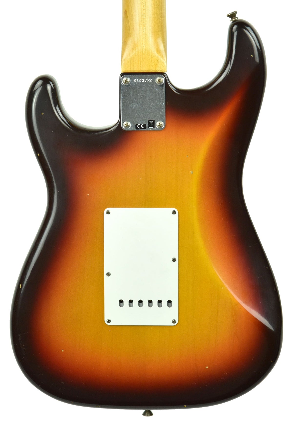 Fender Custom Shop 63 Stratocaster Journeyman Relic Chocolate Three Tone Sunburst R103720