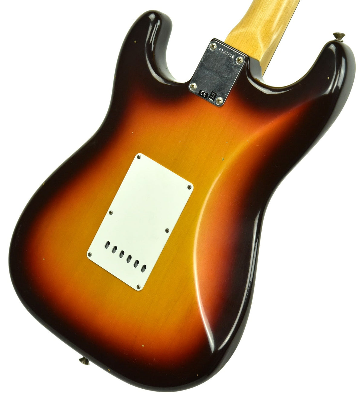 Fender Custom Shop 63 Stratocaster Journeyman Relic Chocolate Three Tone Sunburst R103720