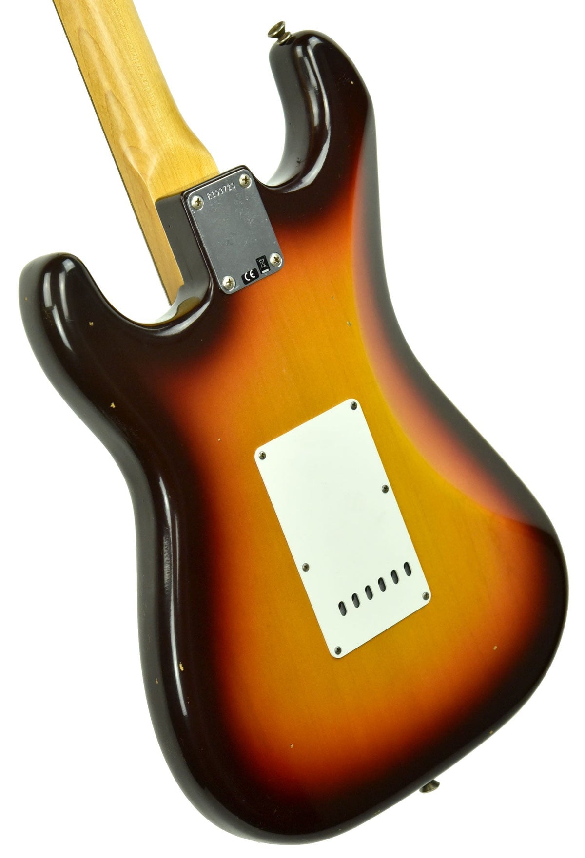 Fender Custom Shop 63 Stratocaster Journeyman Relic Chocolate Three Tone Sunburst R103720