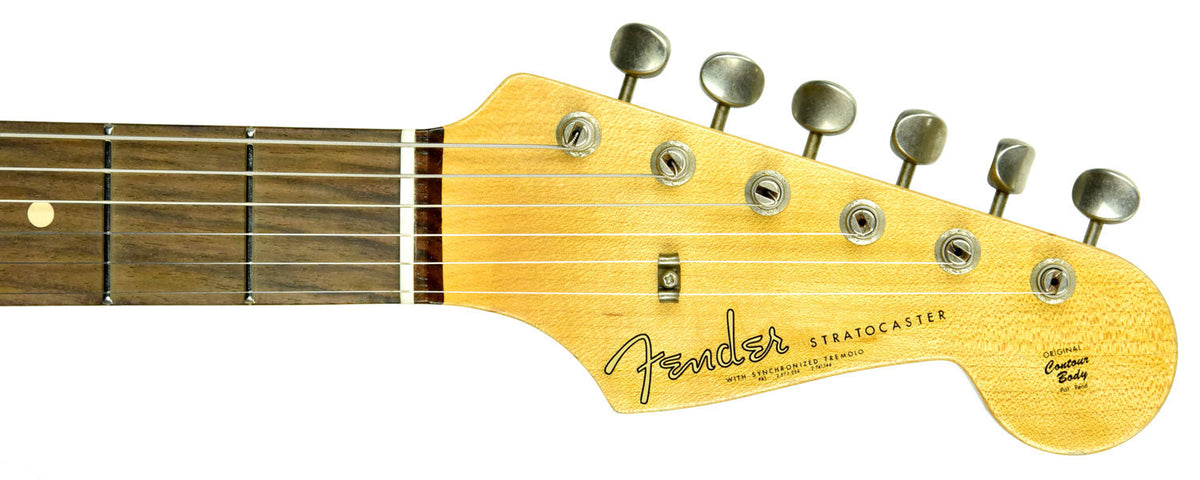 Fender Custom Shop 63 Stratocaster Journeyman Relic Chocolate Three Tone Sunburst R103720
