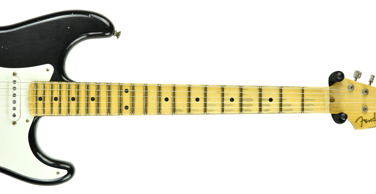 Fender Custom Shop 1956 Stratocaster Relic Masterbuilt by Carlos Lopez in Black CZ544455 Only 6 months old