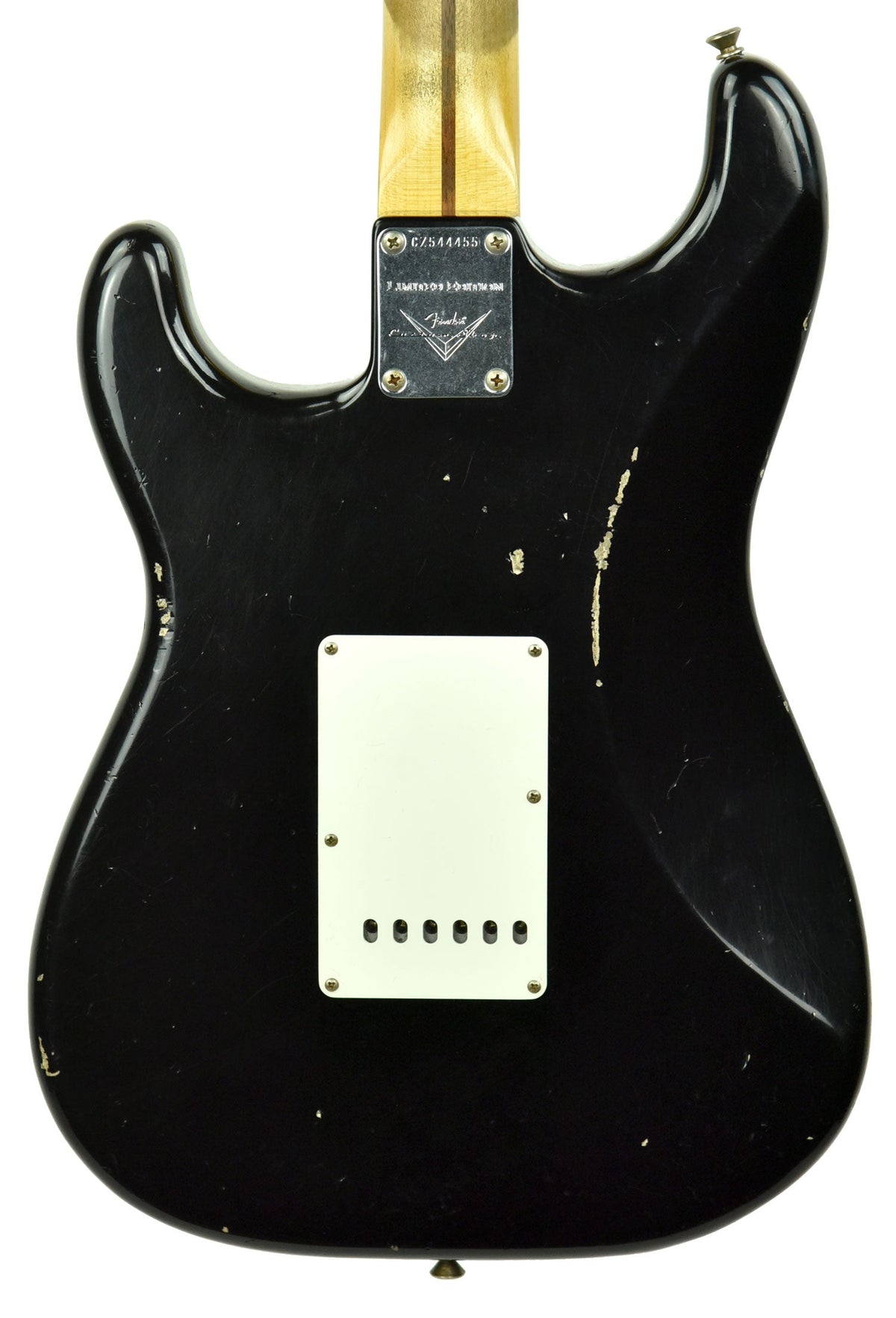 Fender Custom Shop 1956 Stratocaster Relic Masterbuilt by Carlos Lopez in Black CZ544455 Only 6 months old