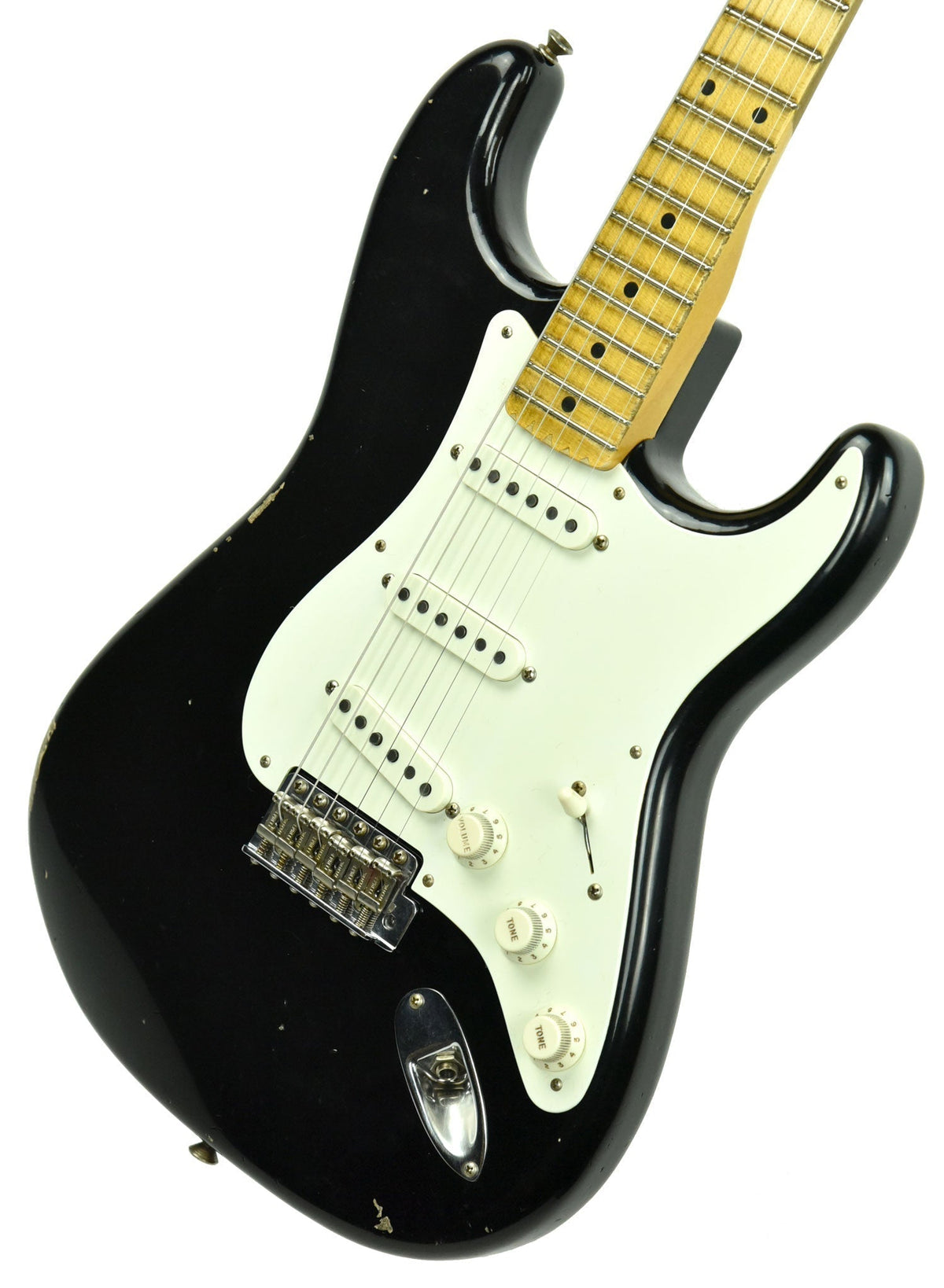 Fender Custom Shop 1956 Stratocaster Relic Masterbuilt by Carlos Lopez in Black CZ544455 Only 6 months old