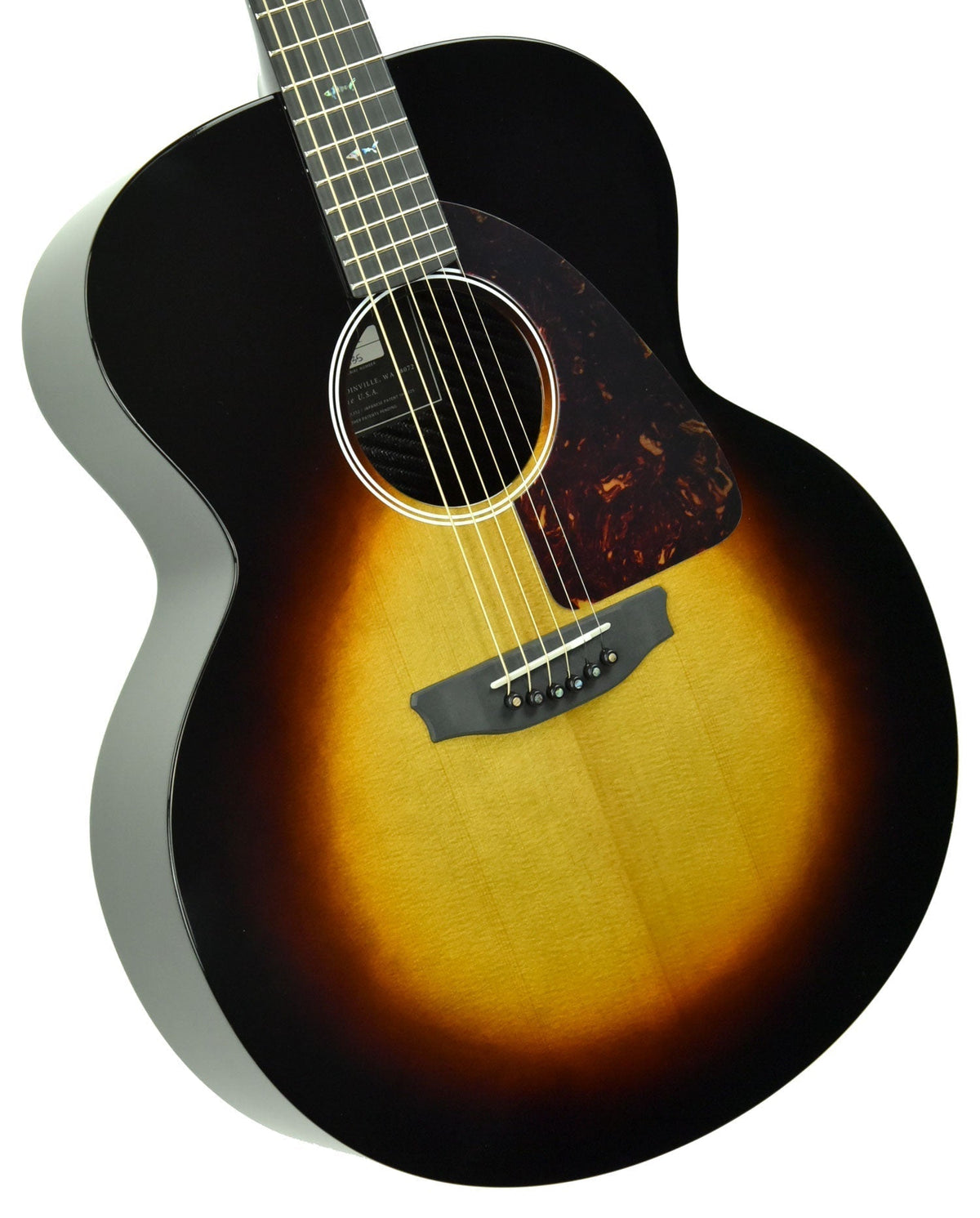 Rainsong Nashville Series N-JM1100N2 Wood and Carbon Fiber Acoustic Guitar in Sunburst 19635