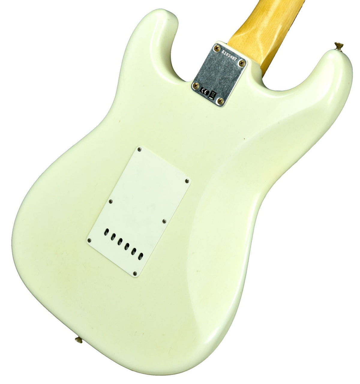 Fender Custom Shop 63 Stratocaster Journeyman Relic in Aged Olympic White R103407