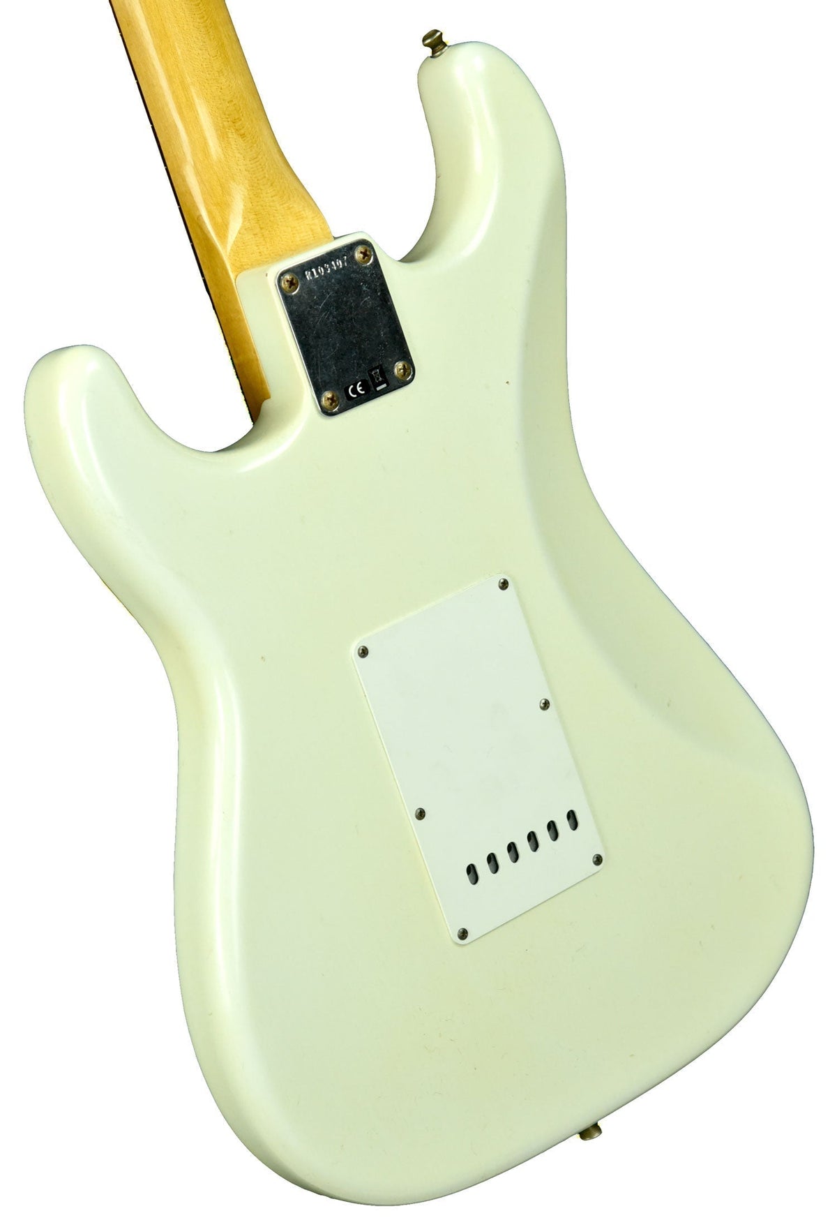 Fender Custom Shop 63 Stratocaster Journeyman Relic in Aged Olympic White R103407