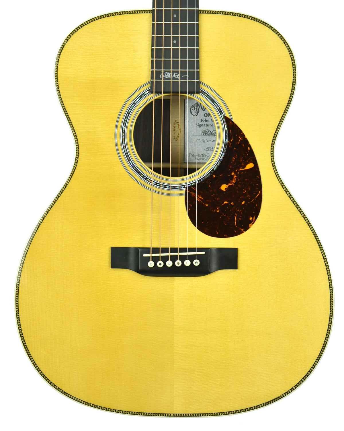 Martin OMJM Acoustic Guitar in Natural 2349887