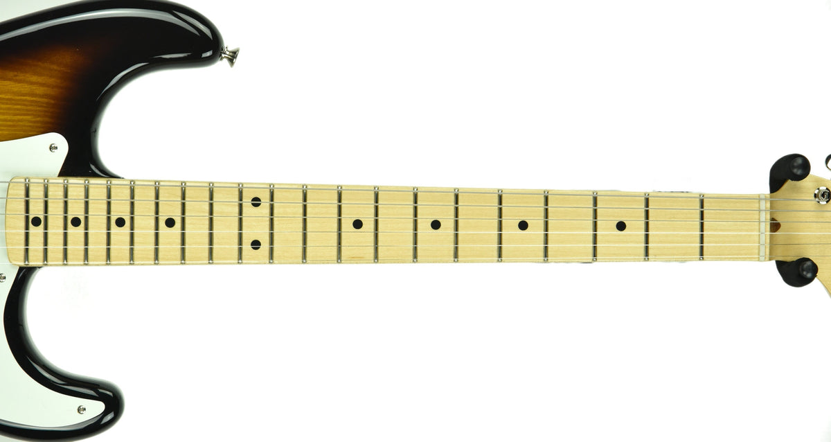 Used Fender American Vintage '56 Stratocaster "Thin Skin" in 2 Tone Sunburst  V1740461