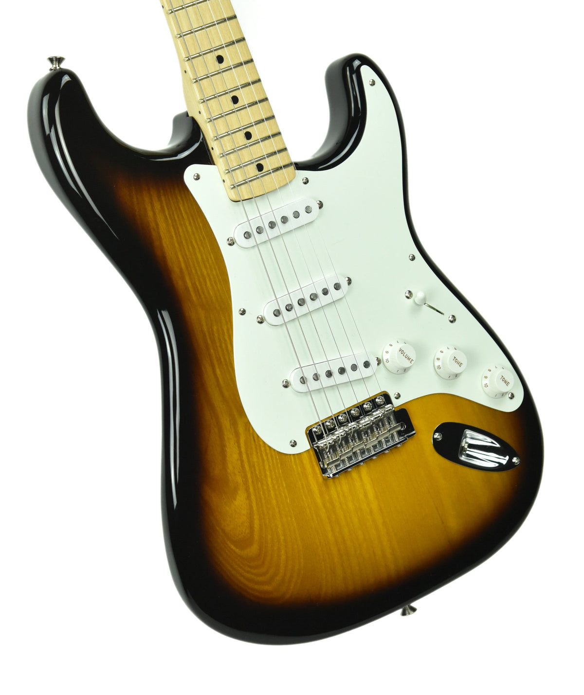 Used Fender American Vintage '56 Stratocaster "Thin Skin" in 2 Tone Sunburst  V1740461