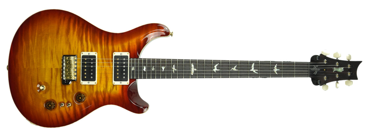 PRS 35 Anniversary Custom 24-08 10 Top in Dark Cherry Burst 190289320
