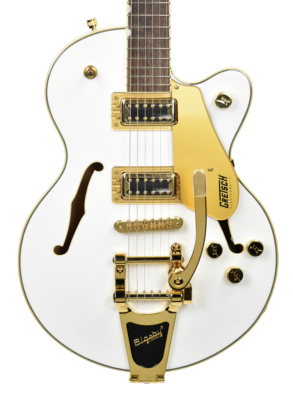 Gretsch G5655TG Limited Edition Electromatic Center Block Jr. in Snow Crest White CYGC18050011