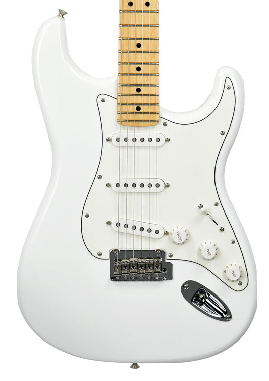 Fender® Player Stratocaster Electric Guitar in Polar White MX18130099