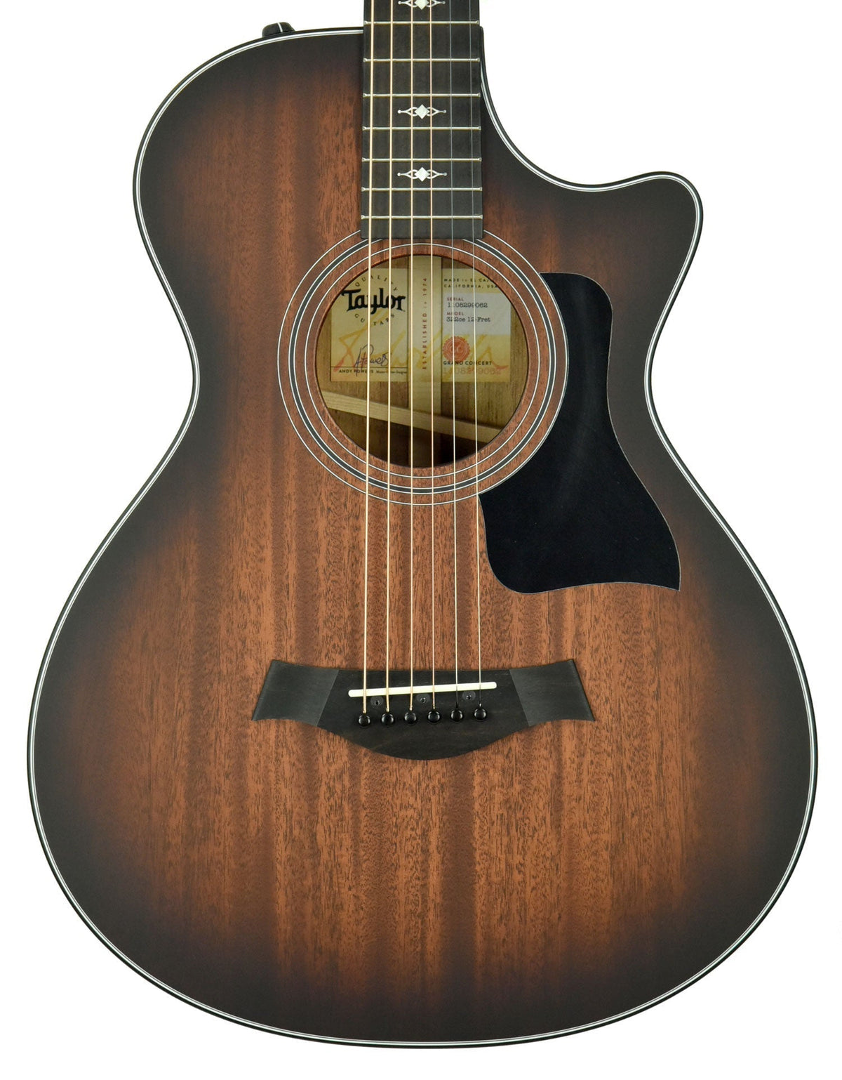 Taylor Guitars 322ce 12 Fret Acoustic Guitar 1108299062