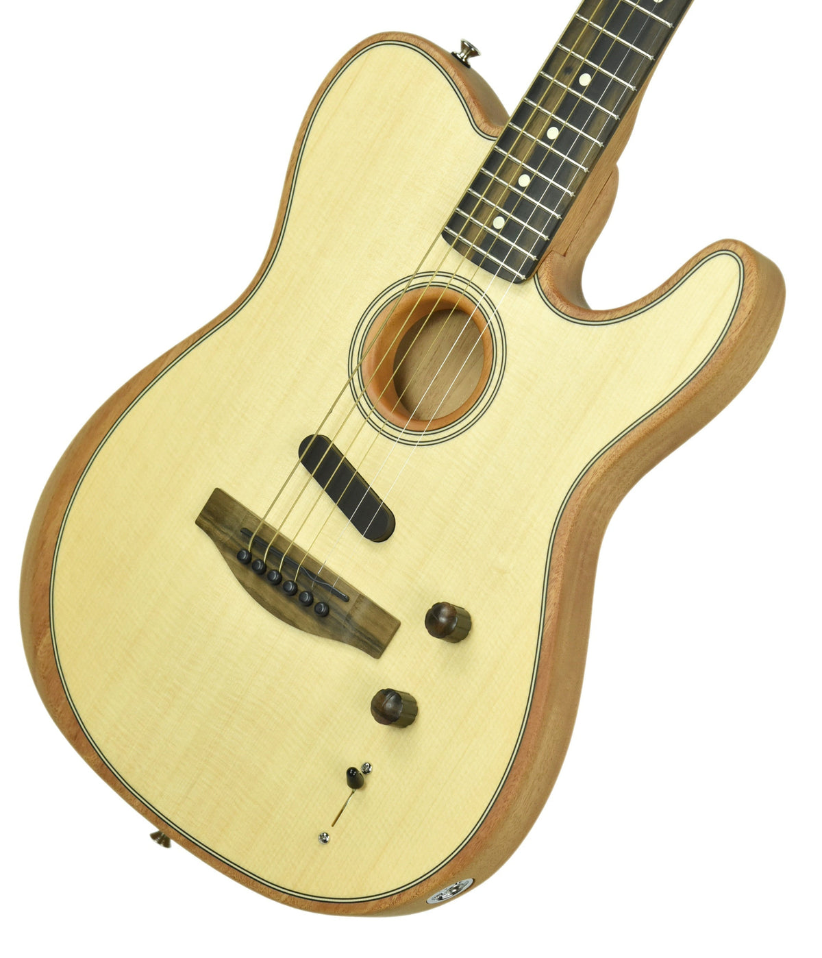 Fender American Acoustasonic Telecaster in Natural US193231