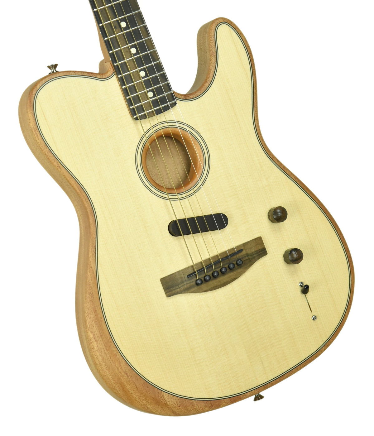Fender American Acoustasonic Telecaster in Natural US193231