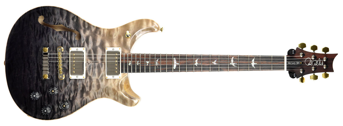PRS Wood Library McCarty 594 Semi Hollow in Grey Black Fade 18260983