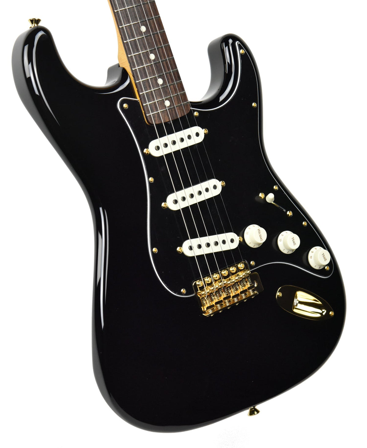 Fender® FSR Traditional Midnight Black Out Stratocaster JD18008375