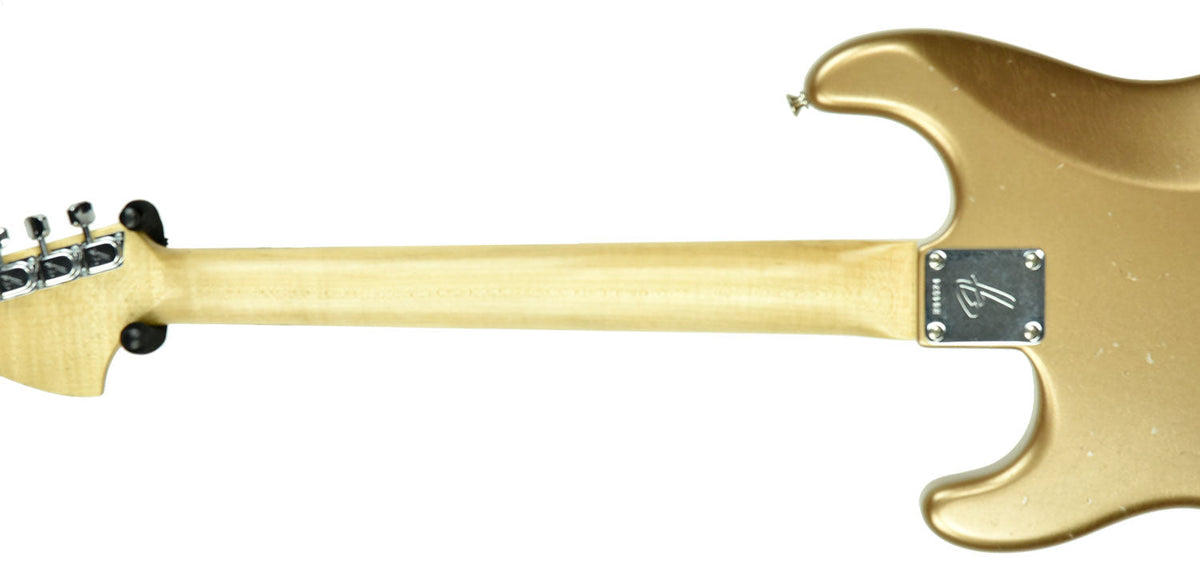 Used Fender Custom Shop Builder's Select 69 Strat Relic Masterbuilt by Greg Fessler in Firemist Gold Metallic R84024