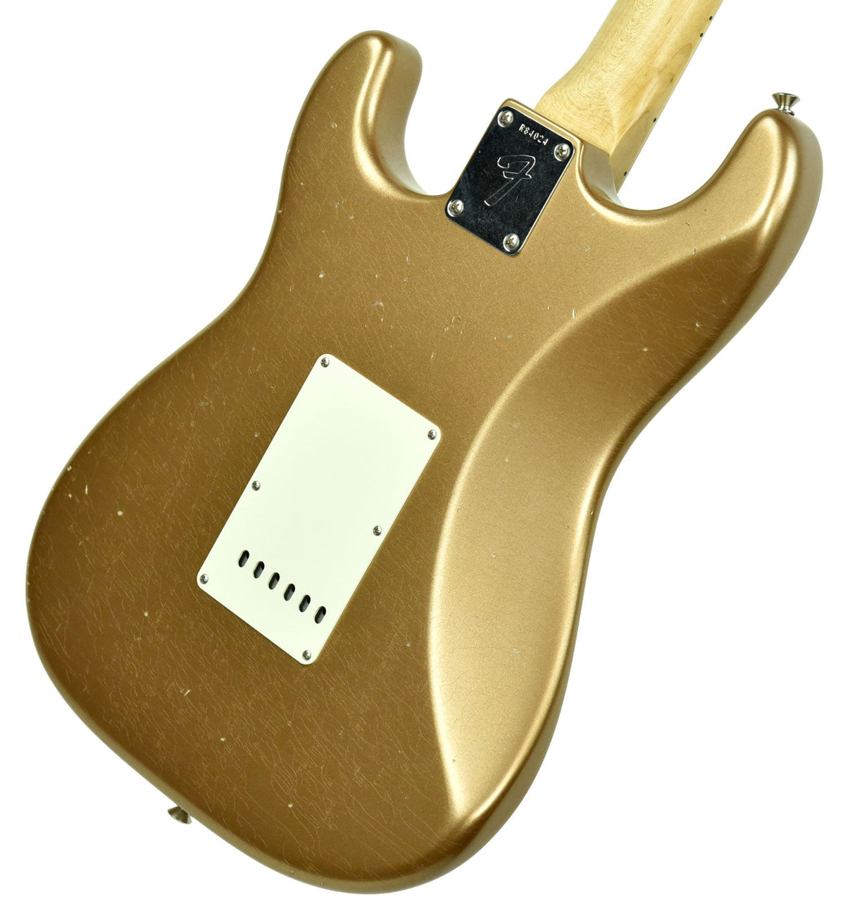 Used Fender Custom Shop Builder's Select 69 Strat Relic Masterbuilt by Greg Fessler in Firemist Gold Metallic R84024