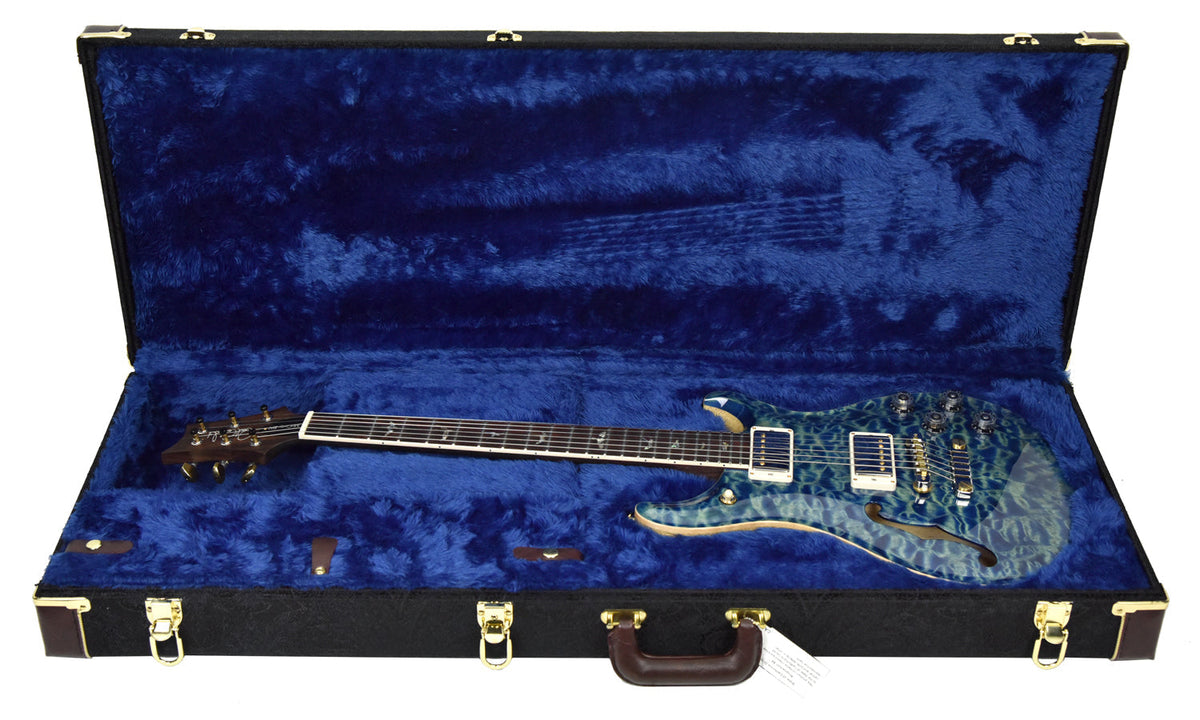 PRS Wood Library McCarty 594 Semi Hollow in River Blue 18261037