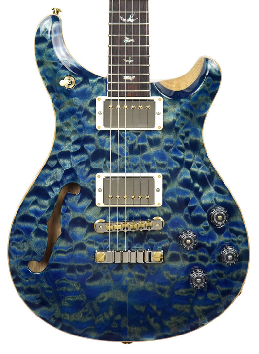 PRS Wood Library McCarty 594 Semi Hollow in River Blue 18261037